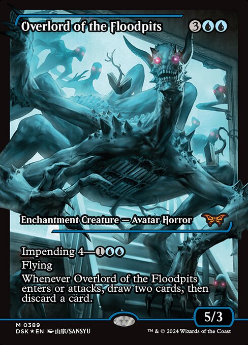 Overlord of the Floodpits highlighted card art