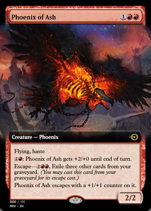 Phoenix of Ash highlighted card art