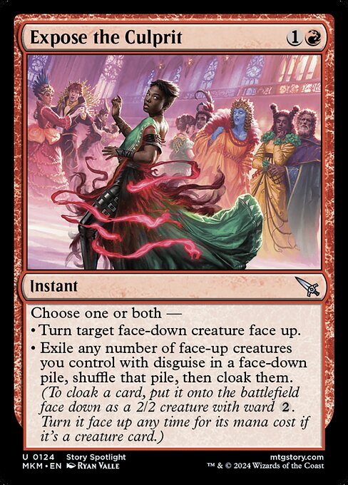 Expose the Culprit highlighted card art