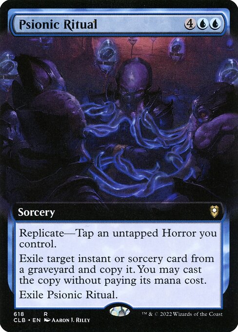 Psionic Ritual highlighted card art