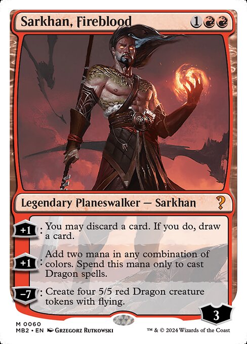 Sarkhan, Fireblood from Mystery Booster 2