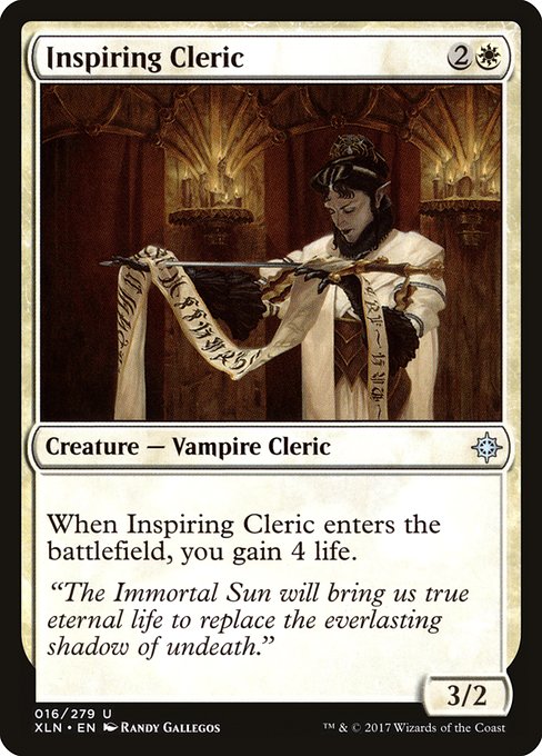 Inspiring Cleric from Ixalan