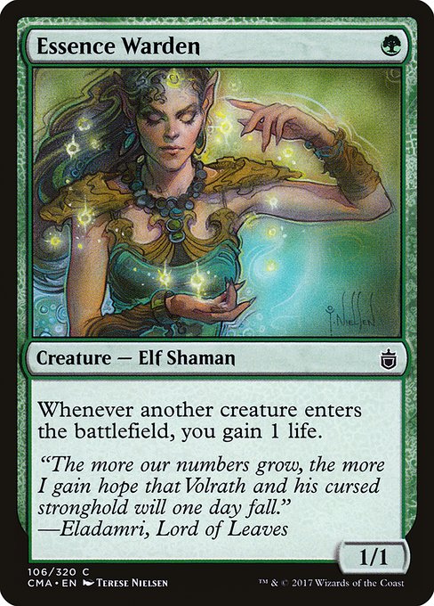 Essence Warden from Commander Anthology