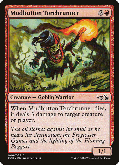 Mudbutton Torchrunner from Duel Decks Anthology: Elves vs. Goblins