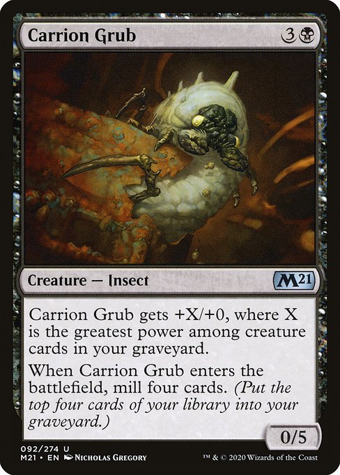 Carrion Grub from Core Set 2021