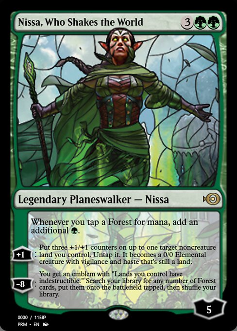 Nissa, Who Shakes the World from Magic Online Promos