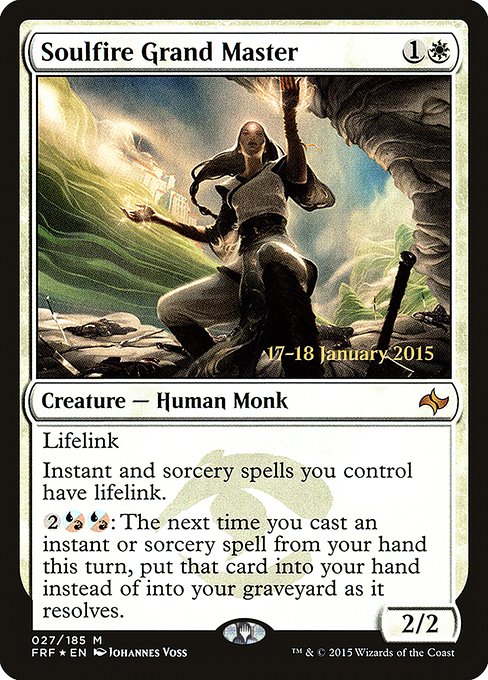 Soulfire Grand Master from Fate Reforged Promos