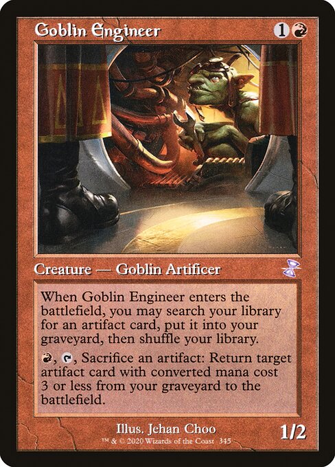 Goblin Engineer from Time Spiral Remastered