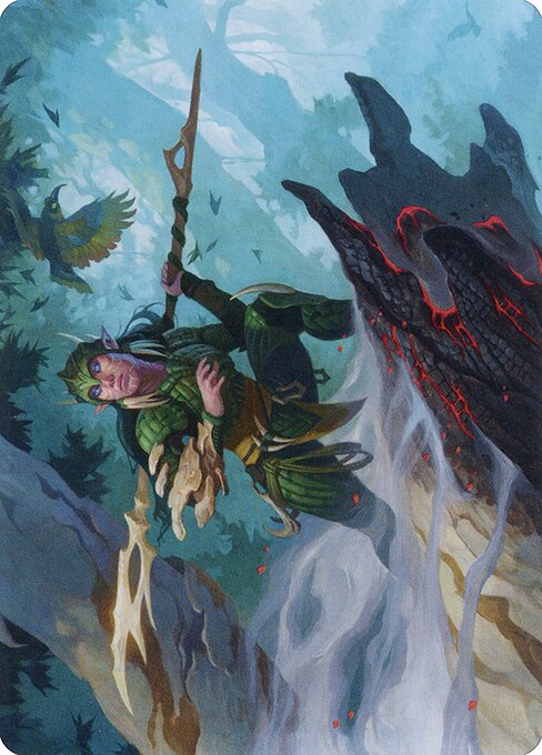 Gwenna, Eyes of Gaea // Gwenna, Eyes of Gaea highlighted card art