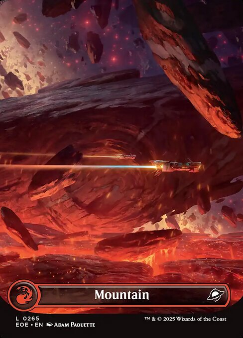 Mountain from Edge of Eternities