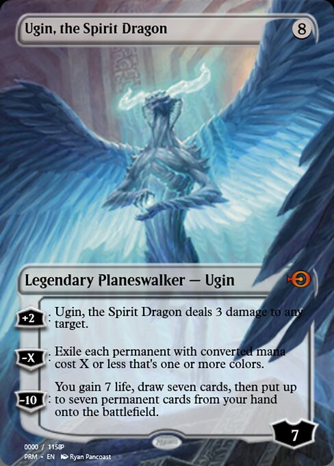 Ugin, the Spirit Dragon from Magic Online Promos