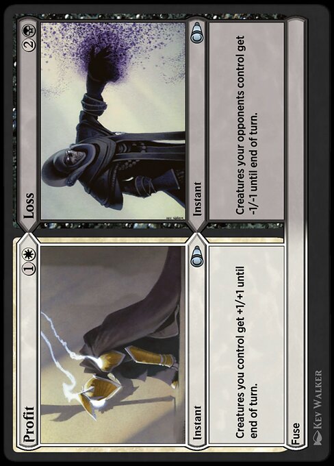 Profit // Loss highlighted card art