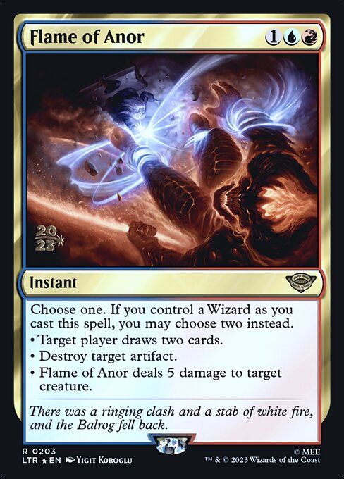 Flame of Anor from Tales of Middle-earth Promos