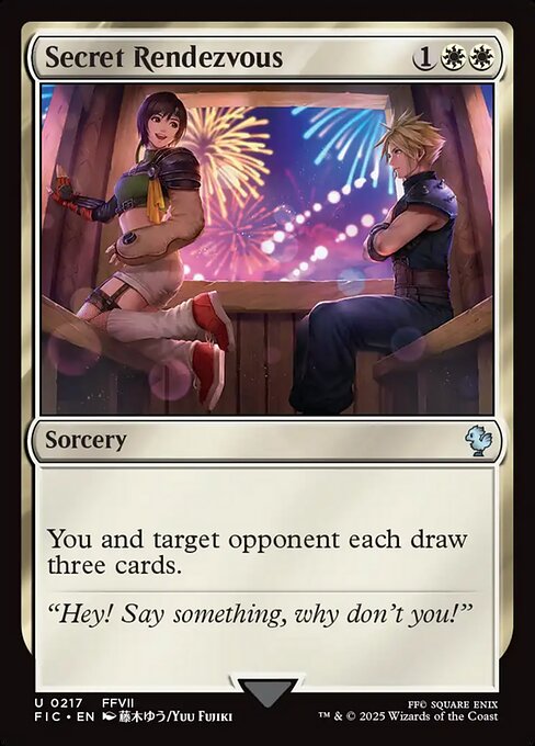 Secret Rendezvous from Final Fantasy Commander