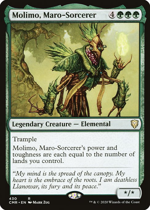 Molimo, Maro-Sorcerer from Commander Legends