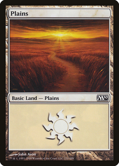 Plains from Magic 2010