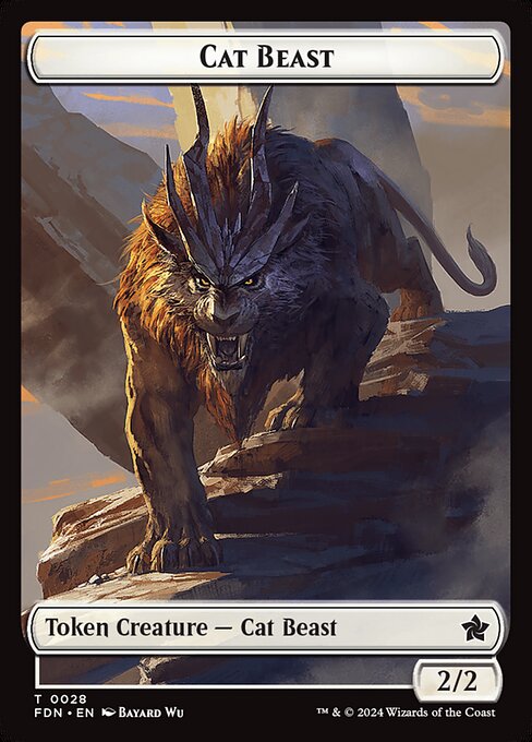 Cat Beast highlighted card art