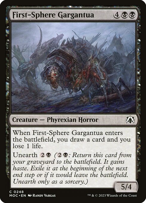 First-Sphere Gargantua highlighted card art