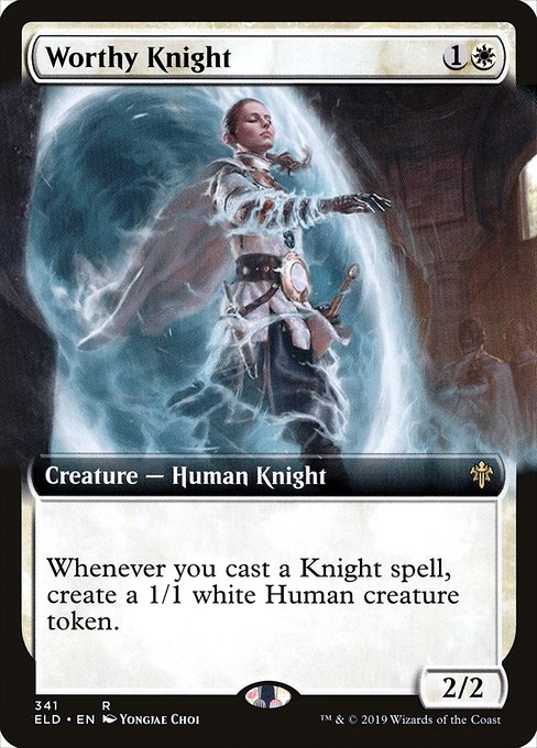 Worthy Knight from Throne of Eldraine