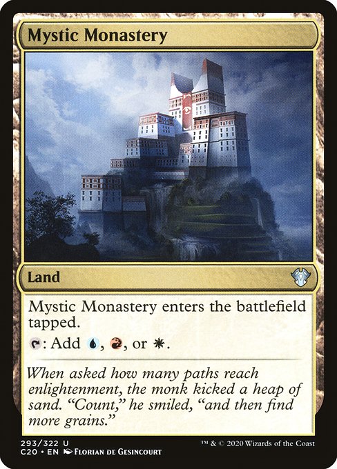 Mystic Monastery from Commander 2020