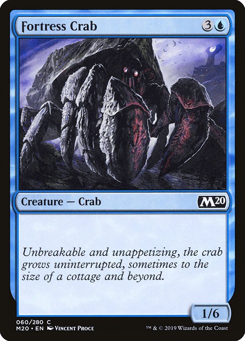 Fortress Crab highlighted card art