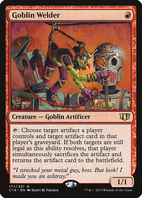 Goblin Welder from Commander 2014