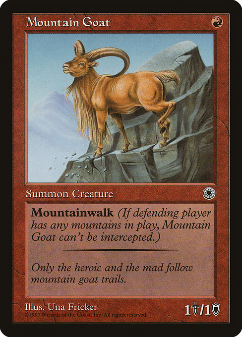 Mountain Goat from Portal