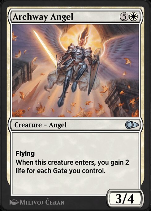 Archway Angel highlighted card art