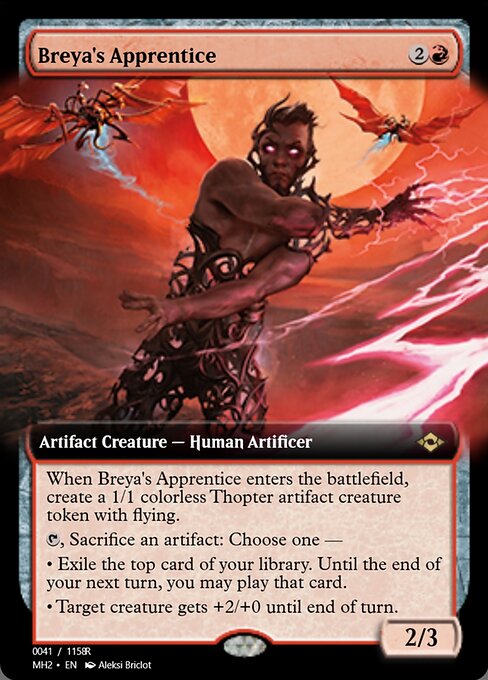 Breya's Apprentice highlighted card art