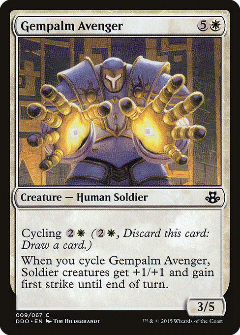 Gempalm Avenger highlighted card art