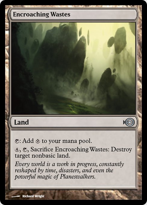 Encroaching Wastes from Magic Online Promos