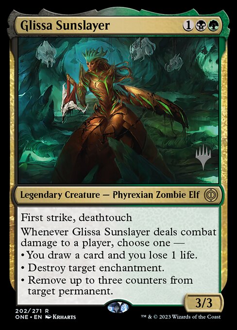 Glissa Sunslayer highlighted card art