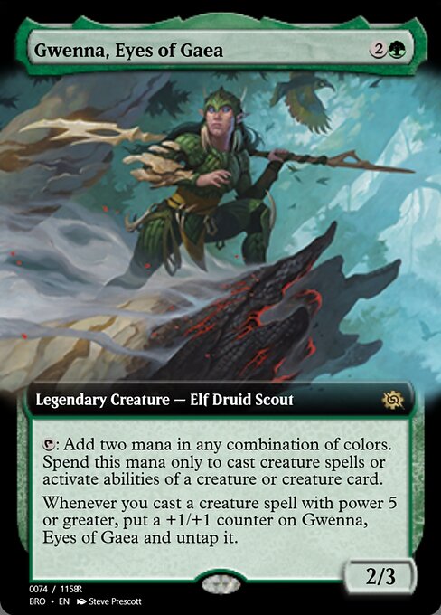 Gwenna, Eyes of Gaea highlighted card art