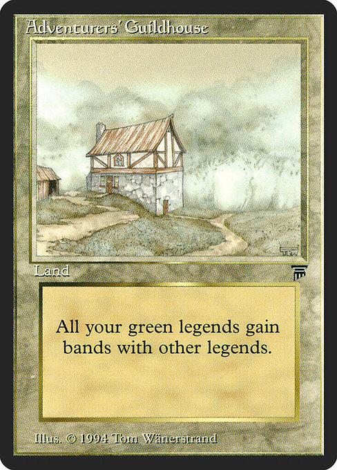 Adventurers' Guildhouse highlighted card art