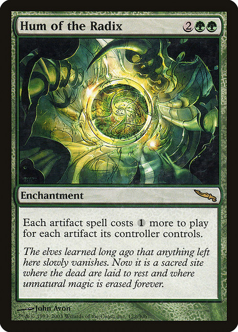 Hum of the Radix highlighted card art