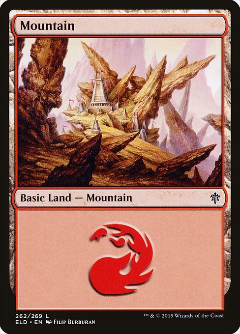 Mountain from Throne of Eldraine