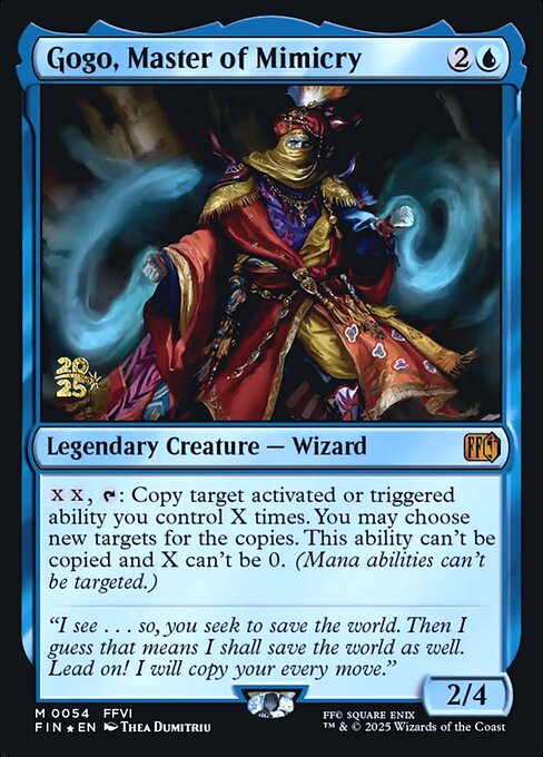 Gogo, Master of Mimicry from Final Fantasy Promos