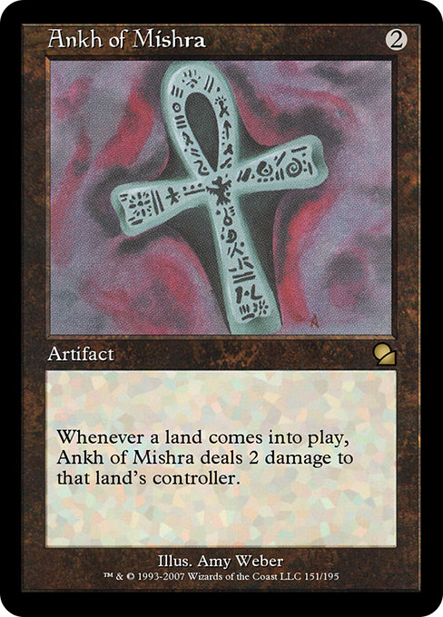 Ankh of Mishra from Masters Edition