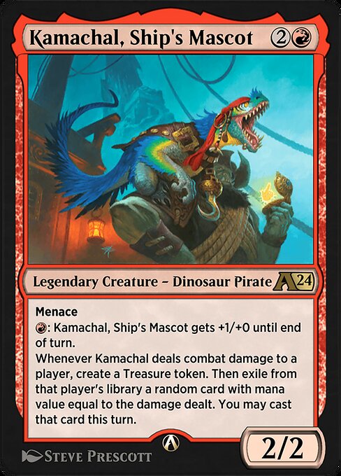 Kamachal, Ship's Mascot highlighted card art