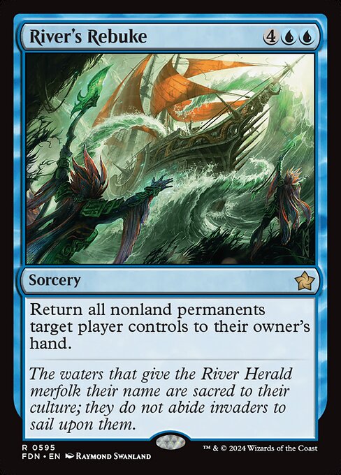 River's Rebuke highlighted card art