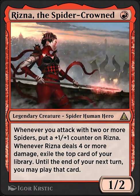 Spinneret and Spiderling from Through the Omenpaths