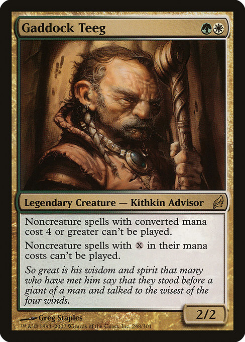 Gaddock Teeg from Lorwyn