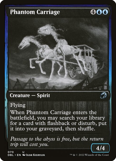 Phantom Carriage highlighted card art