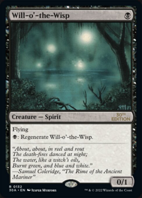 Will-o'-the-Wisp highlighted card art