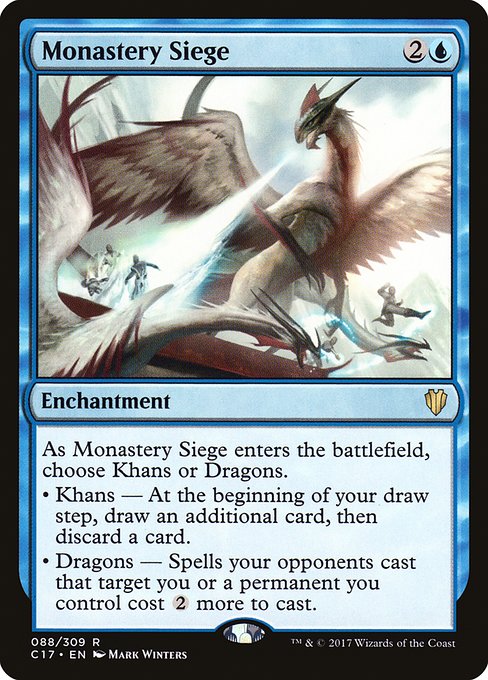 Monastery Siege highlighted card art