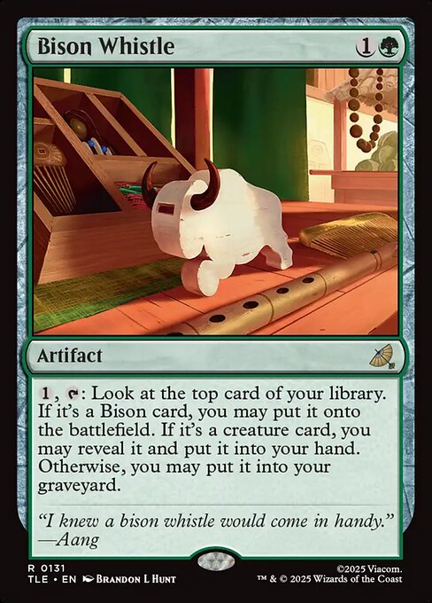 Bison Whistle from Avatar: The Last Airbender Eternal