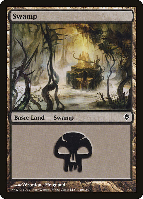 Swamp from Zendikar