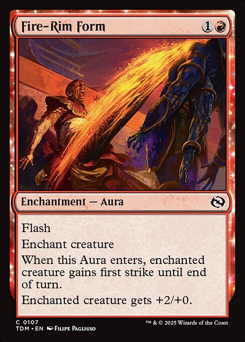Fire-Rim Form highlighted card art