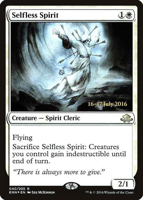 Selfless Spirit from Eldritch Moon Promos