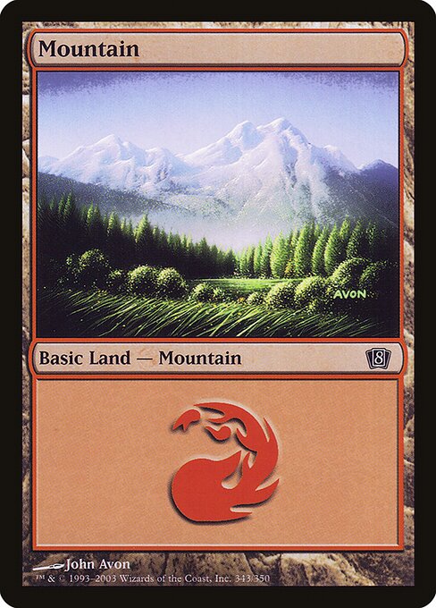 Mountain from Eighth Edition